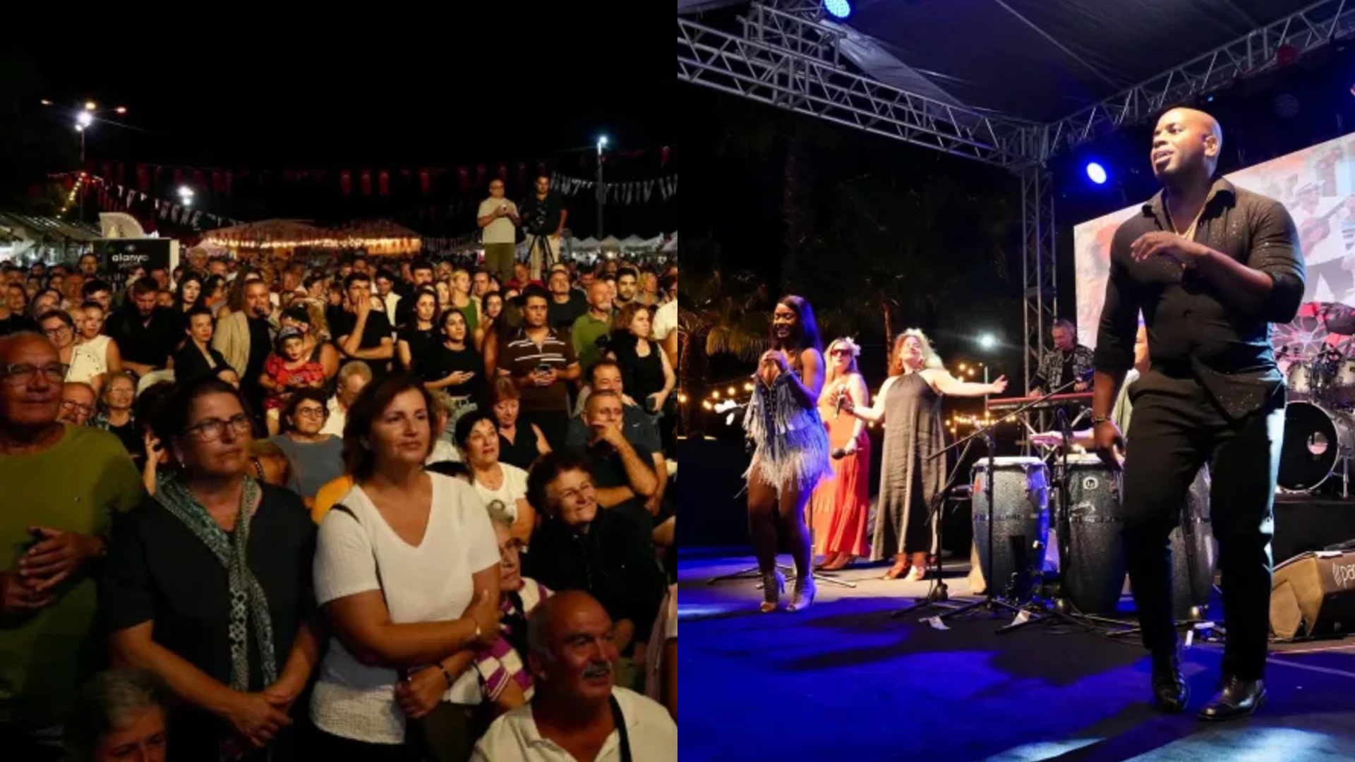 Alanya'da Latin esintisi: Ayhan Sicimoğlu sahneyi salladı
