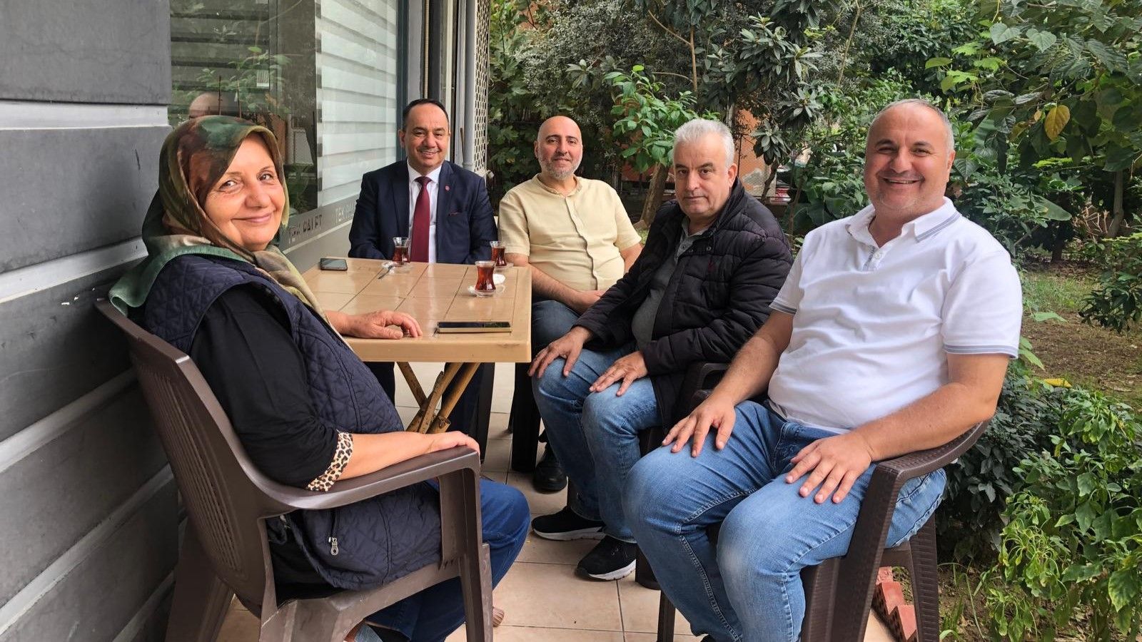 ALESO Başkanı Özdemir, sahada nabız yokladı