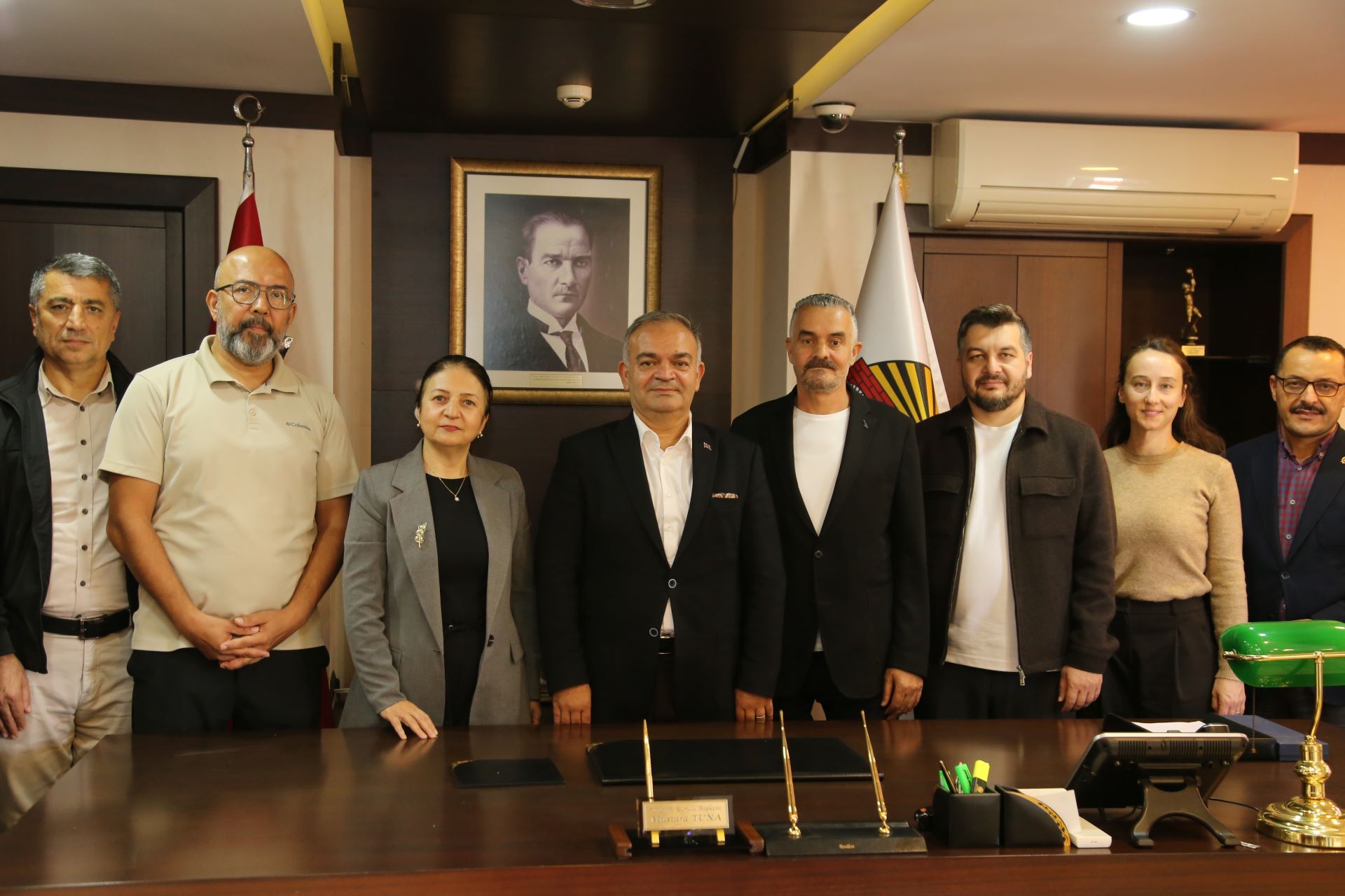 AGC yönetimi Tuna’yı ziyaret etti